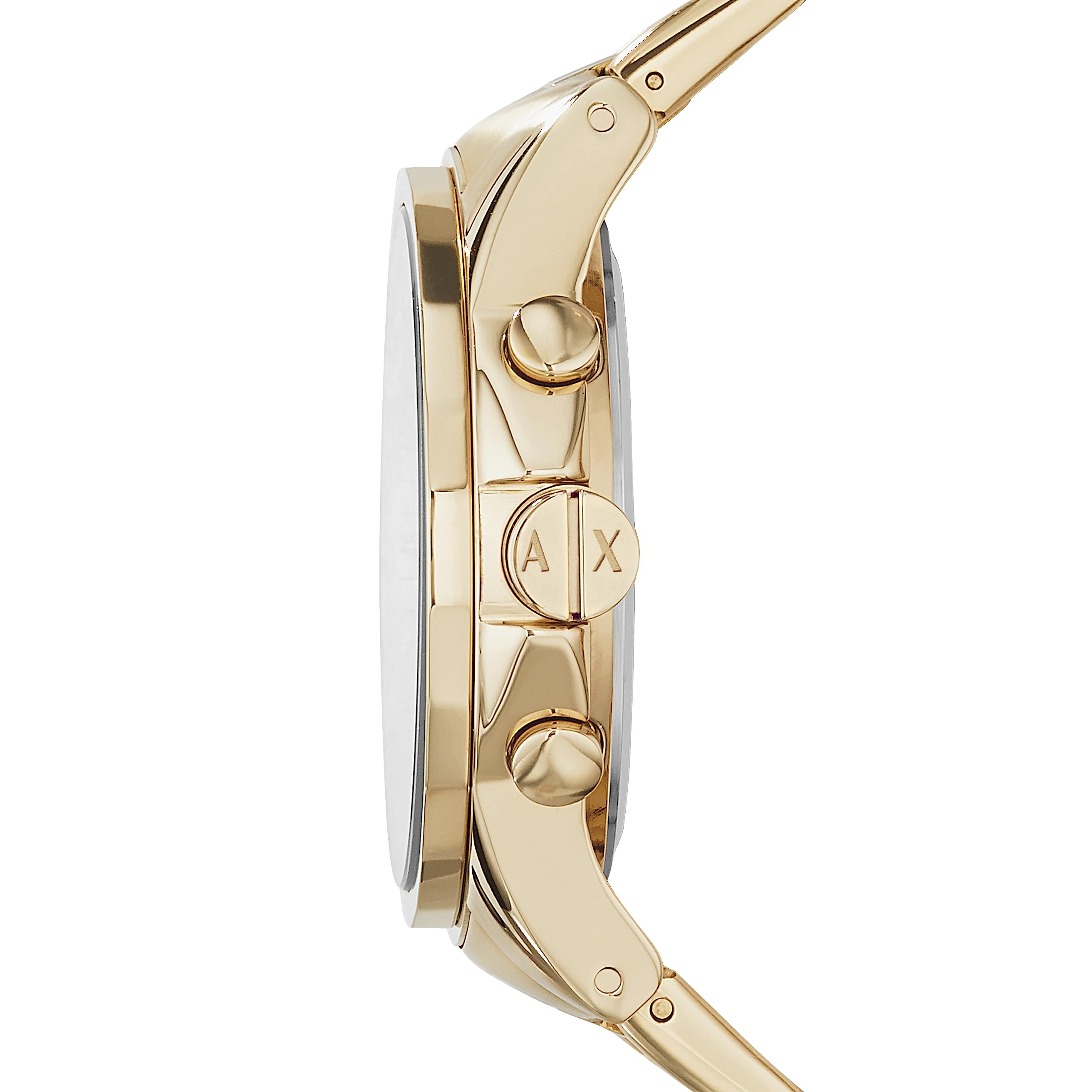 Armani Exchange A|X Chronograph Gold-Tone Stainless Steel Watch for Men
