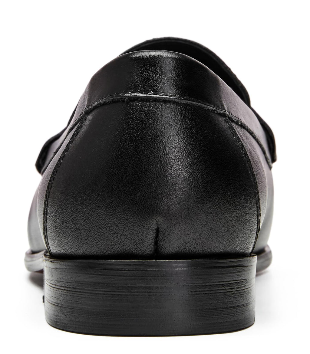 Journey West Mens Dress Shoes Slip on Penny Loafers for Men Black 9.5