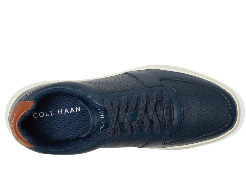 Cole HAAN Mens Grand Crosscourt Modern Perforated Sneaker, Peacoat/British TAN, 10-M US