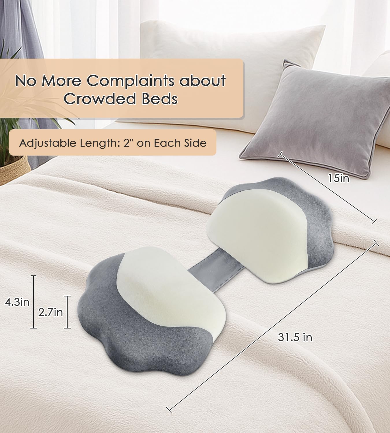 Pregnancy Pillows for Sleeping, Memory Foam Maternity Pillow Support for Back Belly HIPS, Adjustable Travel Wedge Pillow for Pregnant Women, Side Spleeping Pregnant Pillows with Velvet Cover