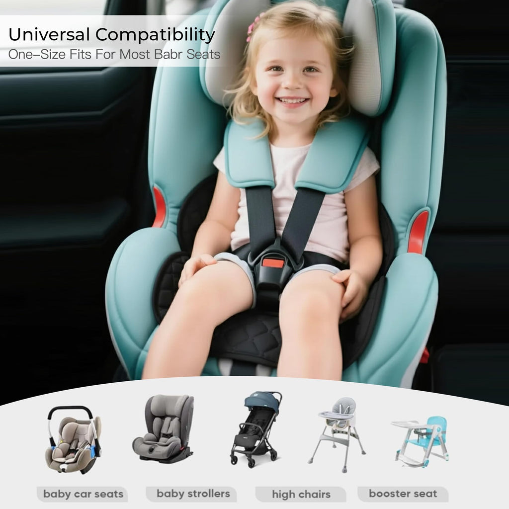 MOMSYLA 2 Pack Waterproof Piddle Pads Carseat Potty Training Car Seat Protector Waterproof Car Seat Liner Cover to Prevent Pee