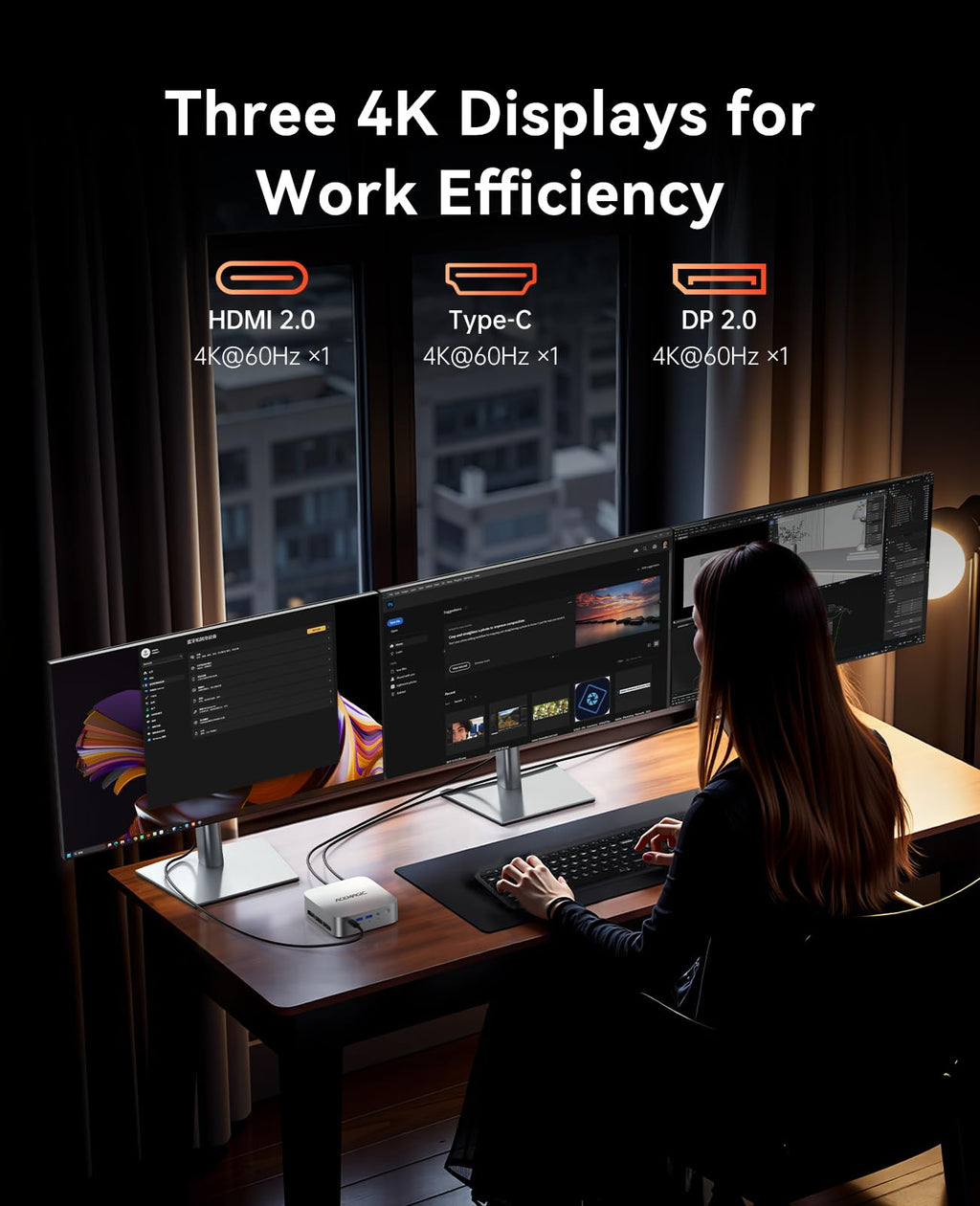 ACEMAGICIAN M1 Mini PC AMD Ryzen 7 6800H 16GB LPDDR5 512GB PCle SSD Mini Computers (8C/16T, up to 4.7GHz), Windows 11 Pro Radeon 680M 4K Triple Display Desktop Computer 3.2Type-C/LAN 2.5G/BT5.2/WiFi 6