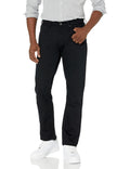 Amazon Essentials Men's Athletic-Fit Stretch Jeans - Discontinued Colors, Black, 40W x 28L