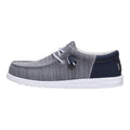 HEYDUDE Men's Wally Funk Craft Mesh Slip On Shoe, Grey Size 11 | Lightweight Casual Loafer