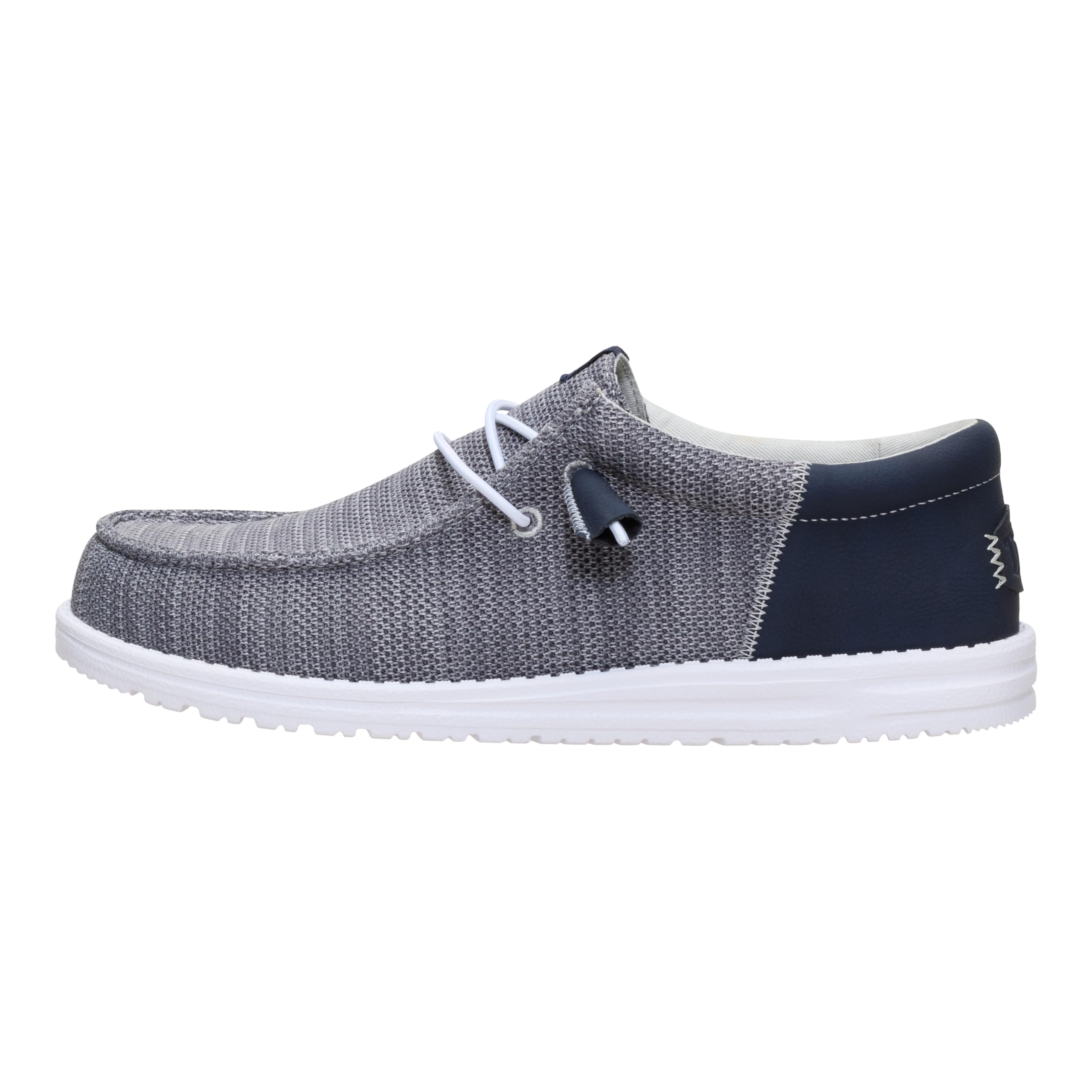 HEYDUDE Men's Wally Funk Craft Mesh Slip On Shoe, Grey Size 11 | Lightweight Casual Loafer