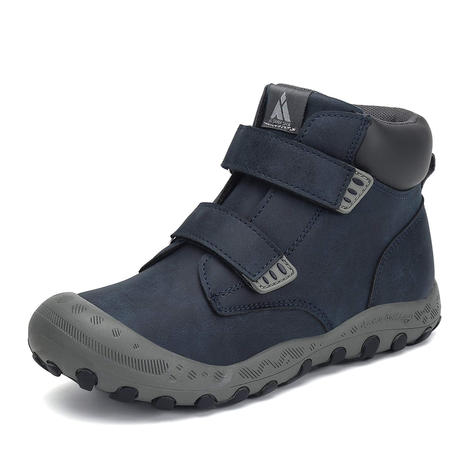 Mishansha Kids Hiking Boots Toddler Girls Boys Hiking Shoes Water-Resistant Anti-Collision Non-Slip Athletic Outdoor Trekking Boots