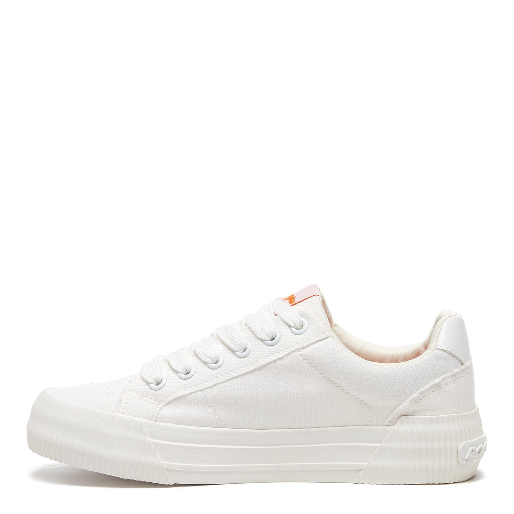 Rocket Dog Women's Cheery Sneaker, Canvas White, 8