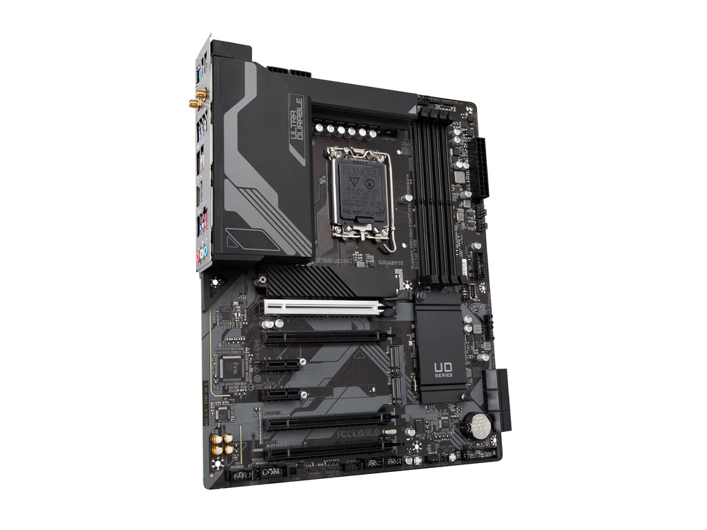 GIGABYTE Z790 UD AC LGA 1700 ATX Motherboard, Support Intel Core 14th/13th/12th Gen, DDR5, 16+1+1 Power Phase, 3X M.2, PCIe 5.0, USB-C 3.2, Dual Band WiFi, 2.5GbE, EZ-Latch, Q-Flash, RGB Fusion