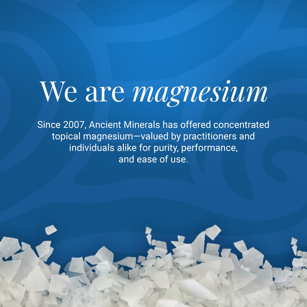 Ancient Minerals Magnesium Bath Flakes of Pure Genuine Zechstein Chloride - Resealable Magnesium Supplement Bag That Will Outperform Leading Epsom Salts 1.65 lbs