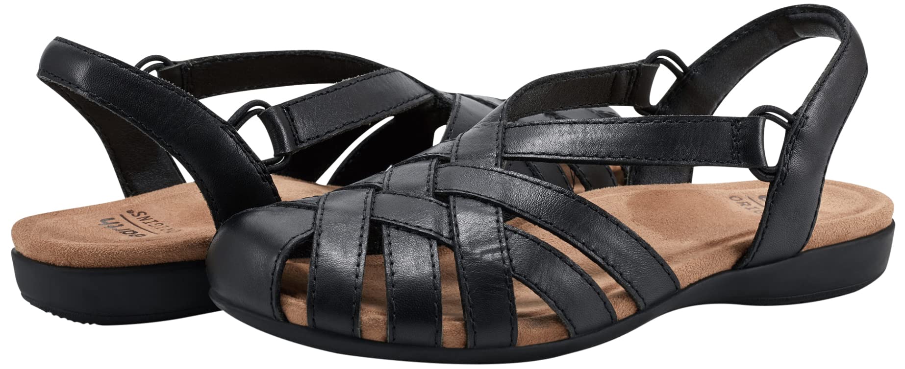 Earth® Women's BERRI Casual Sandal, Black 001, 9.5 W