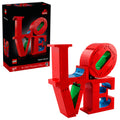 LEGO Art Love Collectible Building Set - DIY Kit for Adults, Ages 18+ - Gifts for Birthdays - Home Decor to Display on Table - 31214