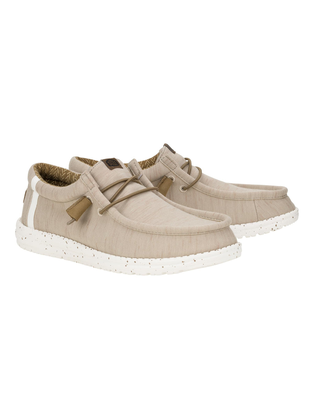 HEYDUDE Men's Wally Stretch Fleece Quarry Size 11, Men’s Shoes, Men's Slip-on Loafers, Comfortable & Light-Weight