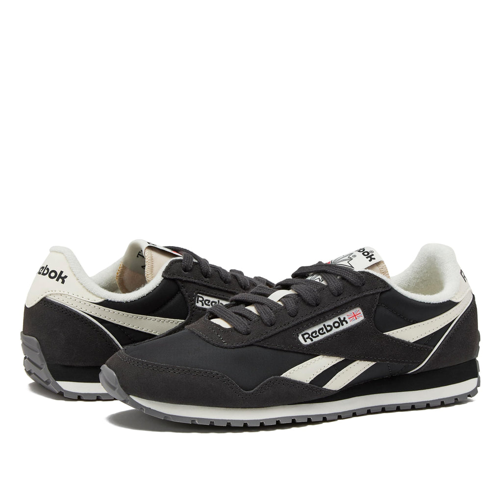 Reebok Women's Classic AZ Legacy Sneakers for Women, Casual Athletic Womens Shoes, Washed Black/Washed Black/Chalk, 7