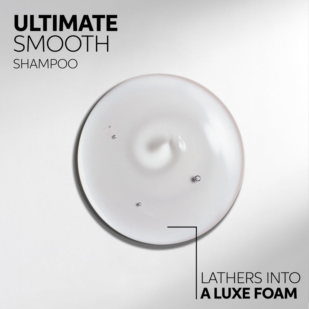 Wella Professionals ULTIMATE SMOOTH Shampoo for Dry, Dull & Frizzy Hair | With Squalane & Omega 9 | 8.4 Fl Oz