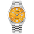 Citizen Men's Automatic Tsuyosa Sport Luxury Watch, Yellow Dial, Stainless Steel Bracelet and Case (Model: NJ0150-56Z)