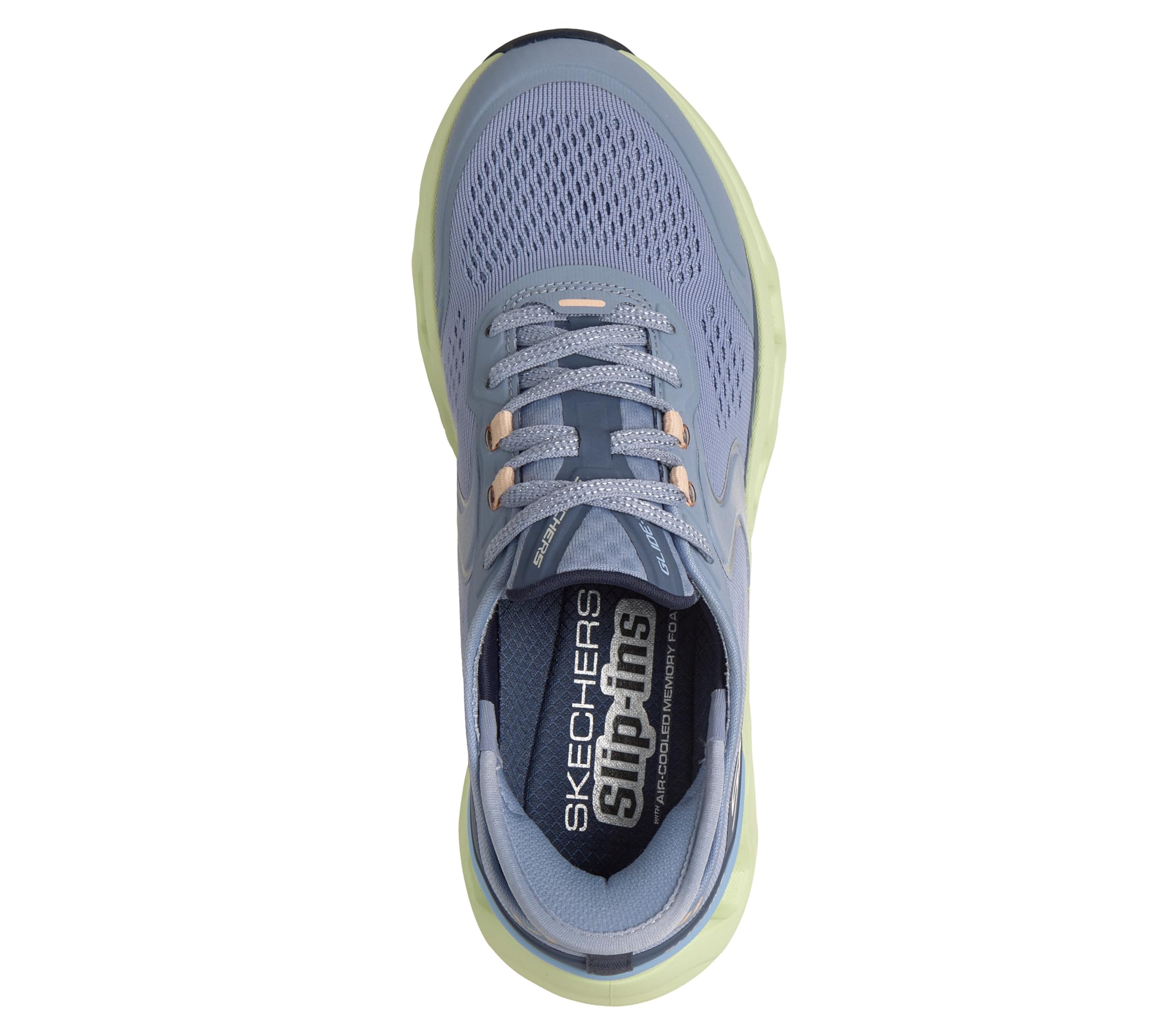 Skechers Women's Glide-Step Altus Hands Free Slip-Ins, Blue/Multi, 5