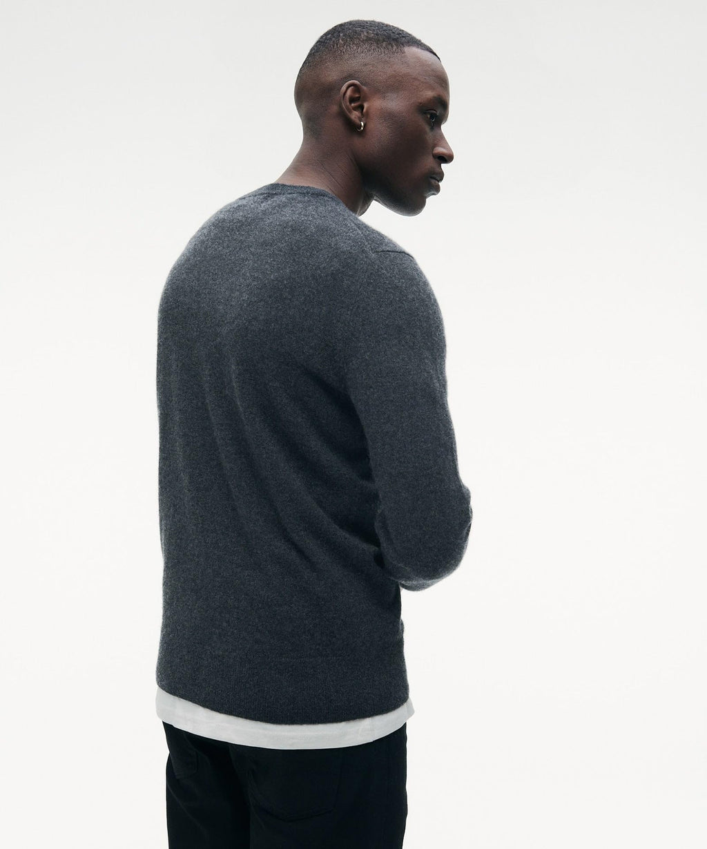 NAADAM The Original Cashmere Crewneck Sweater,Smoke,XL