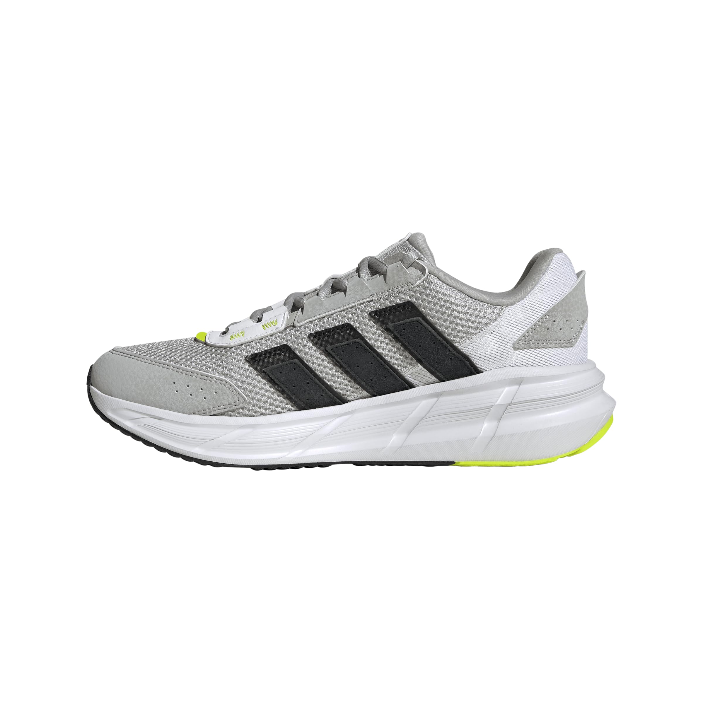 Adidas Men's Astrastar, Grey/Black/Solar Slime, 11