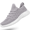 Feethit Mens Slip On Walking Shoes Lightweight Breathable Non Slip Running Shoes Comfortable Fashion Sneakers for Men Grey Size 10.5