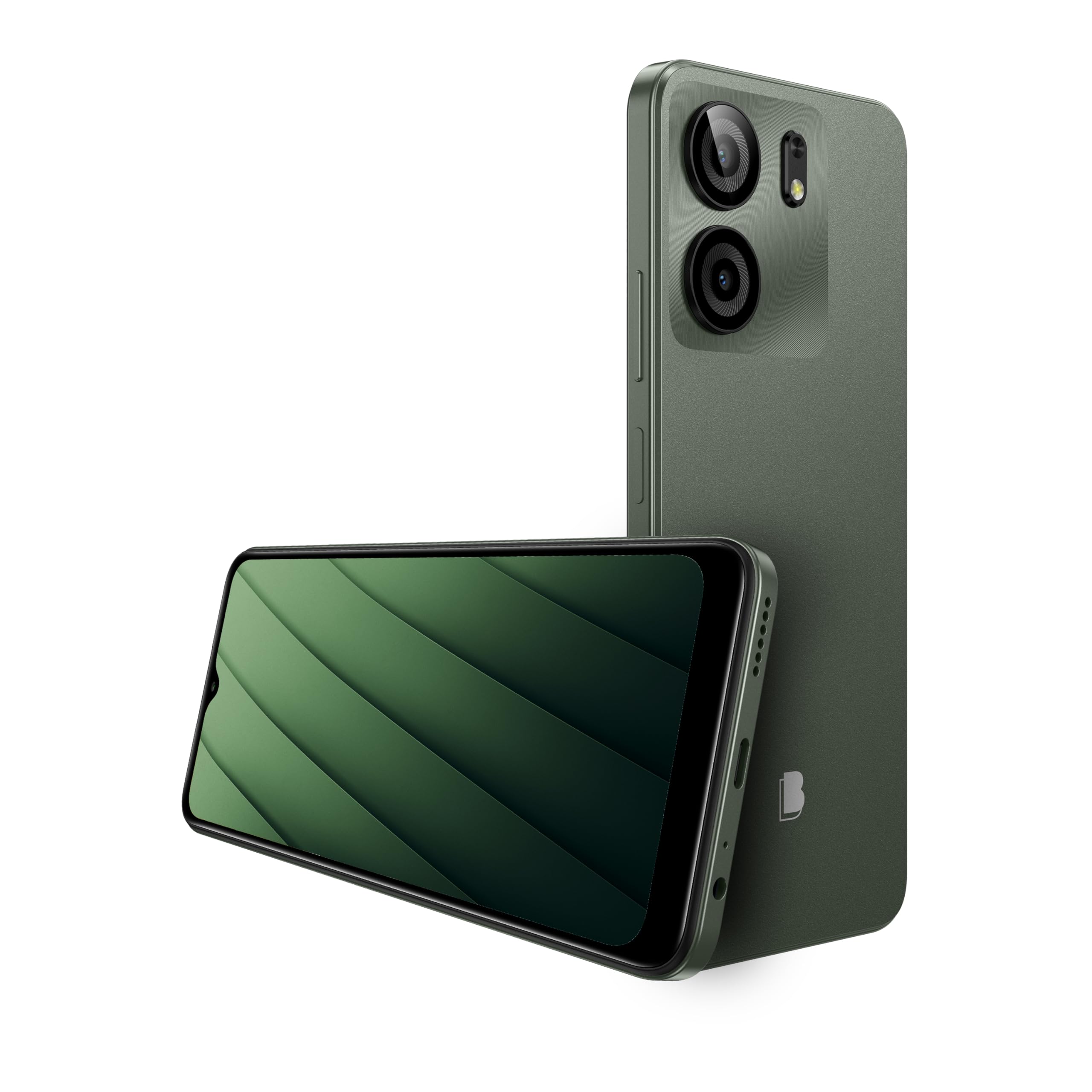 BLU F5| 5G | 2024 | All-Day Battery | Unlocked | 6.6” HD+ Display | 128GB | Dual 50MP | US Version | Green