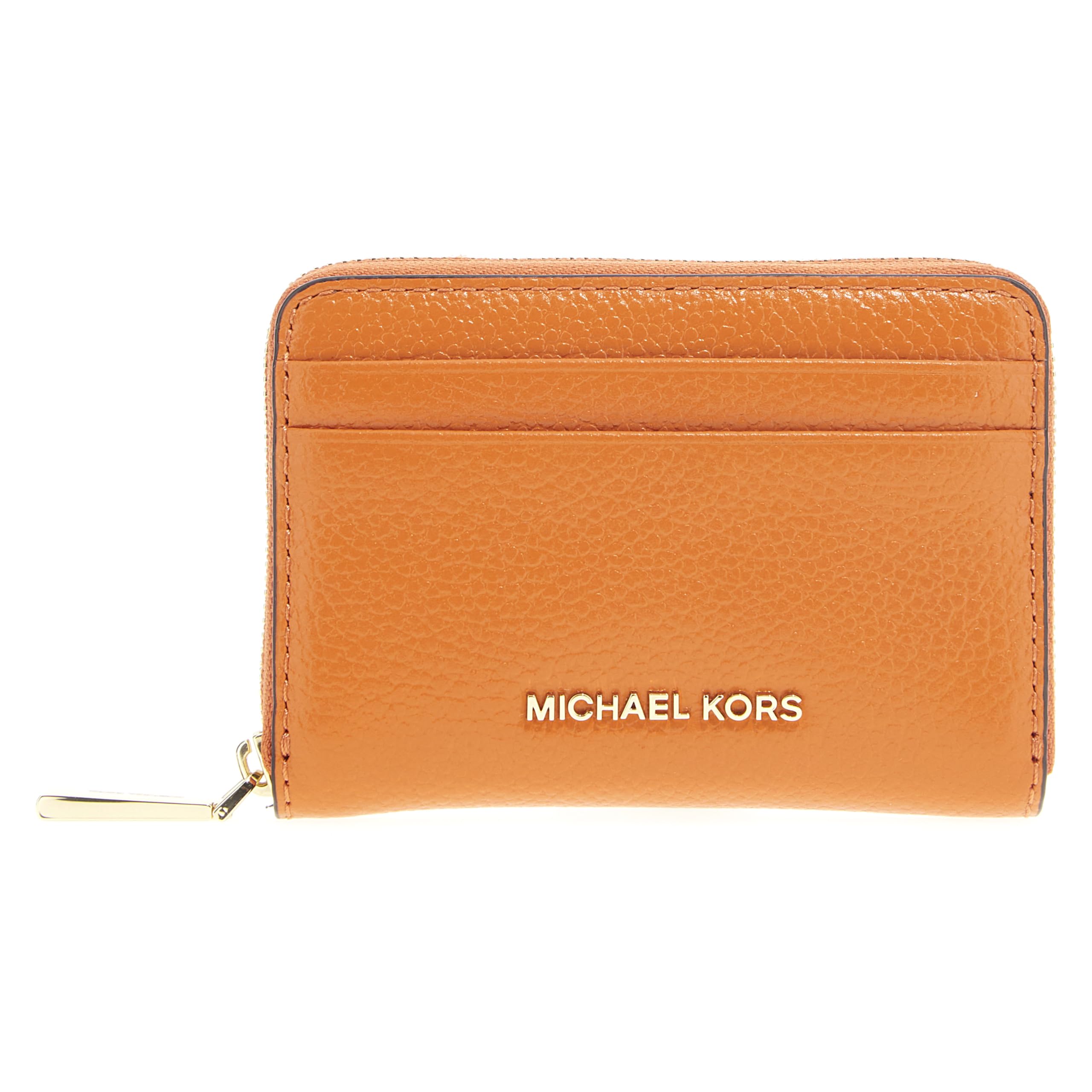 Michael Kors Women's Sm Za Coin Card Case Hand Bag, Orange Punch, One Size