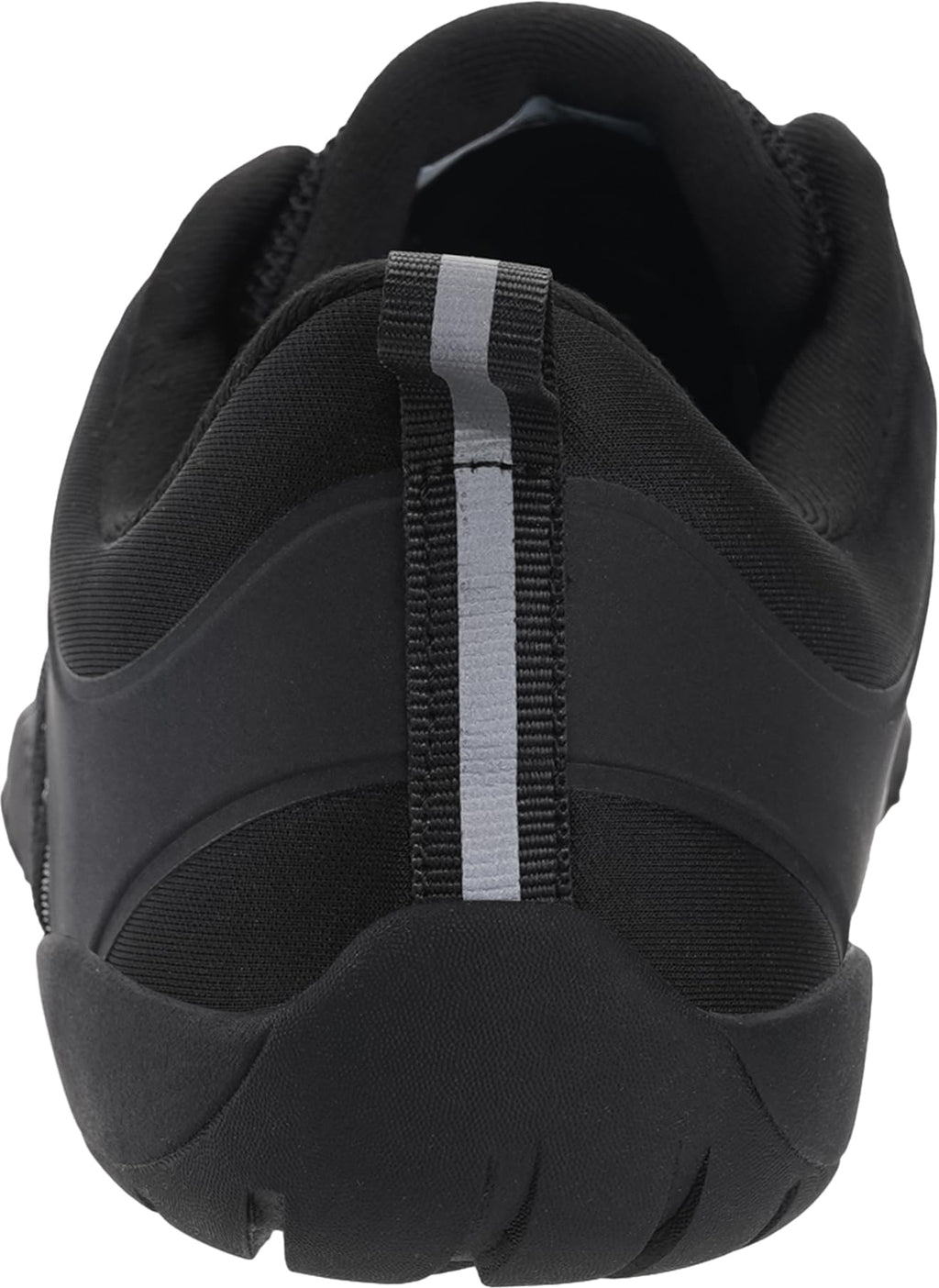 WHITIN Men's Extra Wide Width Barefoot Minimalist Shoes Zero Drop Trail Running Hiking Sneaker Cross Training Walking Gym Workout Lifting All Black 44