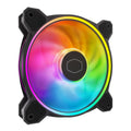 Cooler Master MF120 Halo² Case|Liquid Cooler|Air Cooler Fan, 120mm Fan, Dual-Loop aRGB Rings, Dynamic PWM 2,050 RPM, Air Balance Blades, aRGB Lighting, Hybrid Frame