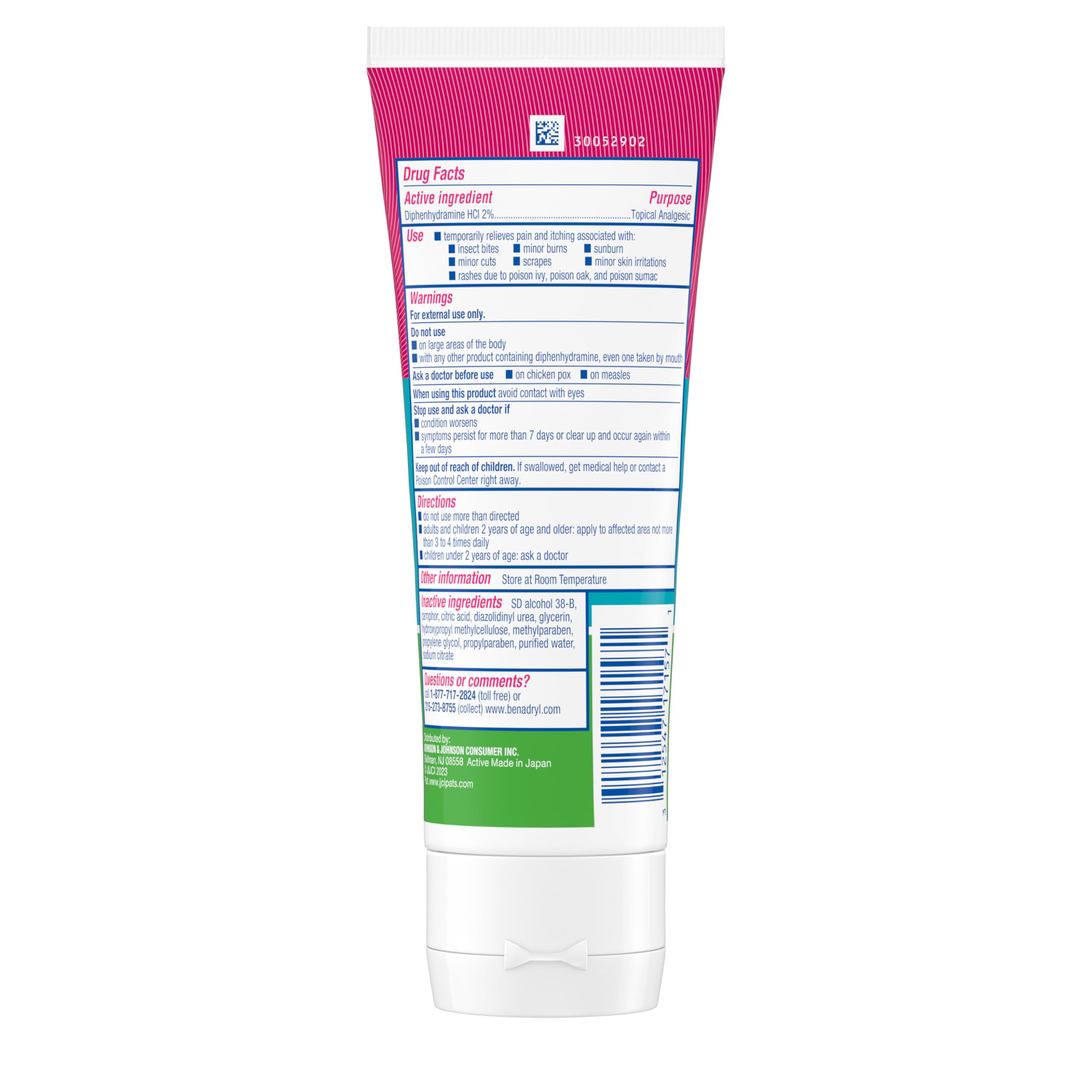 Benadryl Topical Itch Relief Gel, Extra Strength, Contains 2% DIPHENHYDRAMINE HCL, Soothing Relief from SCRAPES, Insect Bites, Sunburn, Poison Ivy and More, Great for Outdoors, 3.5 FL OZ
