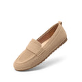 DREAM PAIRS Loafers for Women Penny Knitted Loafer Casual Comfortable Slip On Flats Work Business Walking Shoes,Size 6.5,Nude,SDLS26001W