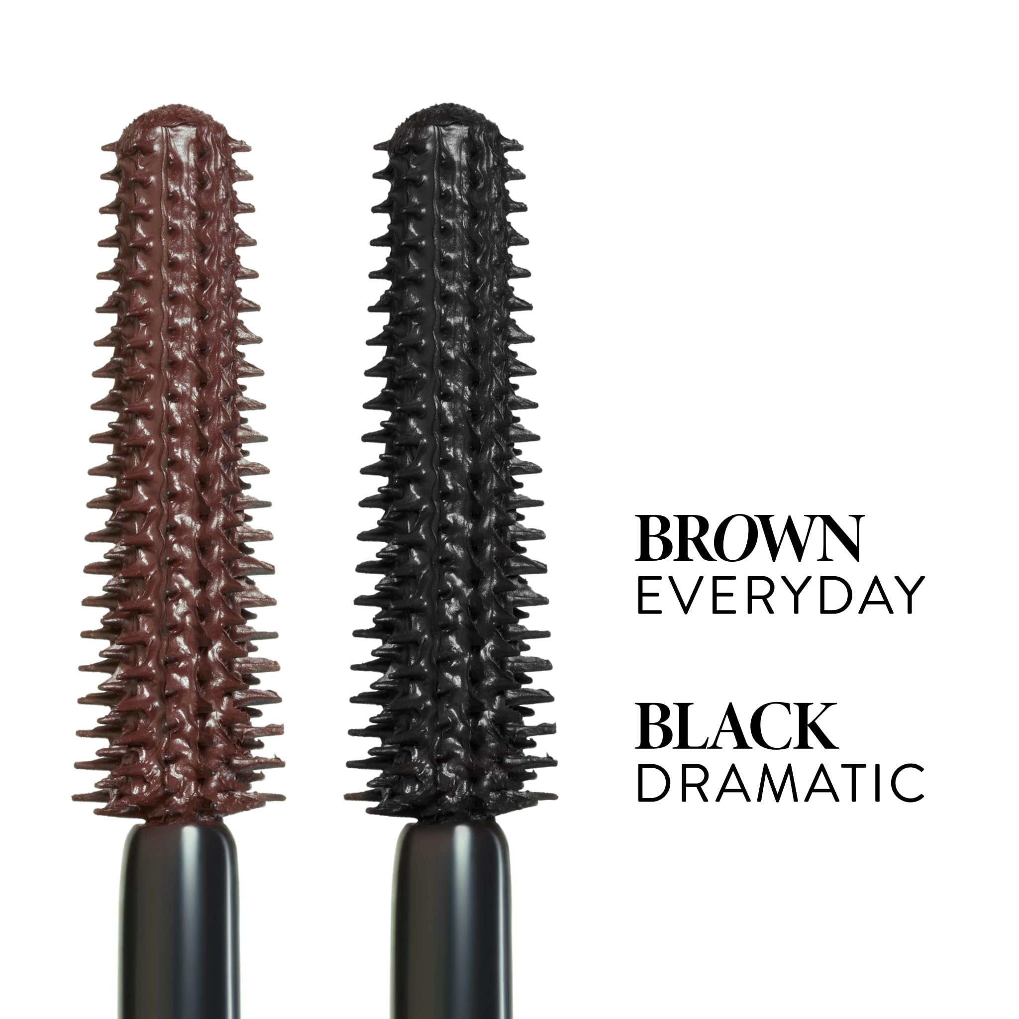LAURA GELLER NEW YORK Kajal Longwear Mascara - Lengthening, Defining, Curling, Buildable Formula Eye Makeup - Innovative Curling Brush - 1 count