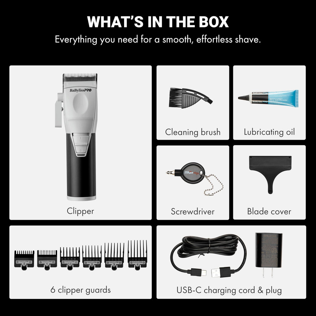 BaBylissPRO COREFX Professional Performance Hair Clipper
