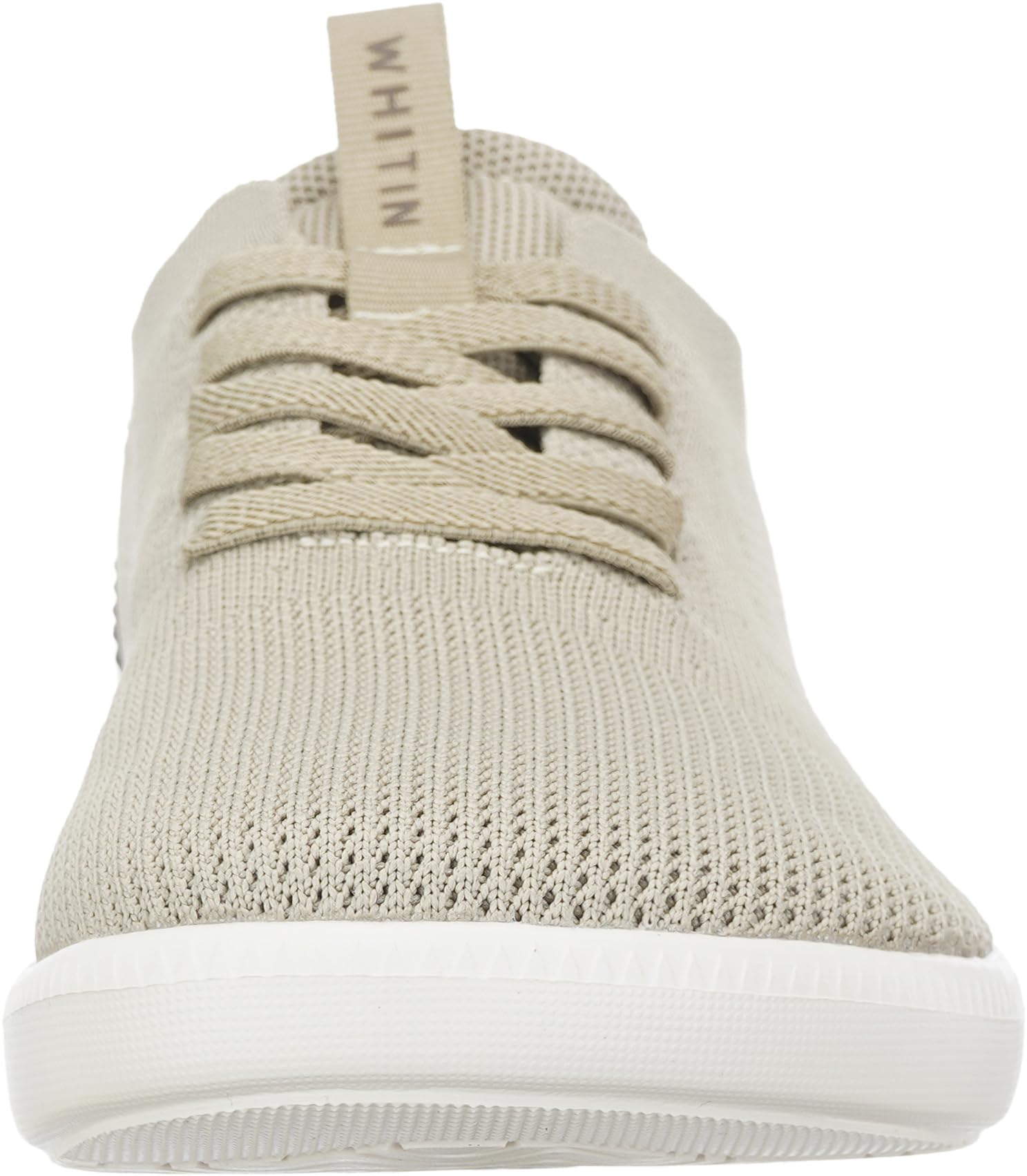 WHITIN Mens Wide Toe Box Casual Dress Sneakers Knit Mesh Fashion Shoes Size 13w Zero Drop Oxfords Walking Breathable Zapatos De Vestir para Hombre Casuales Khaki 47