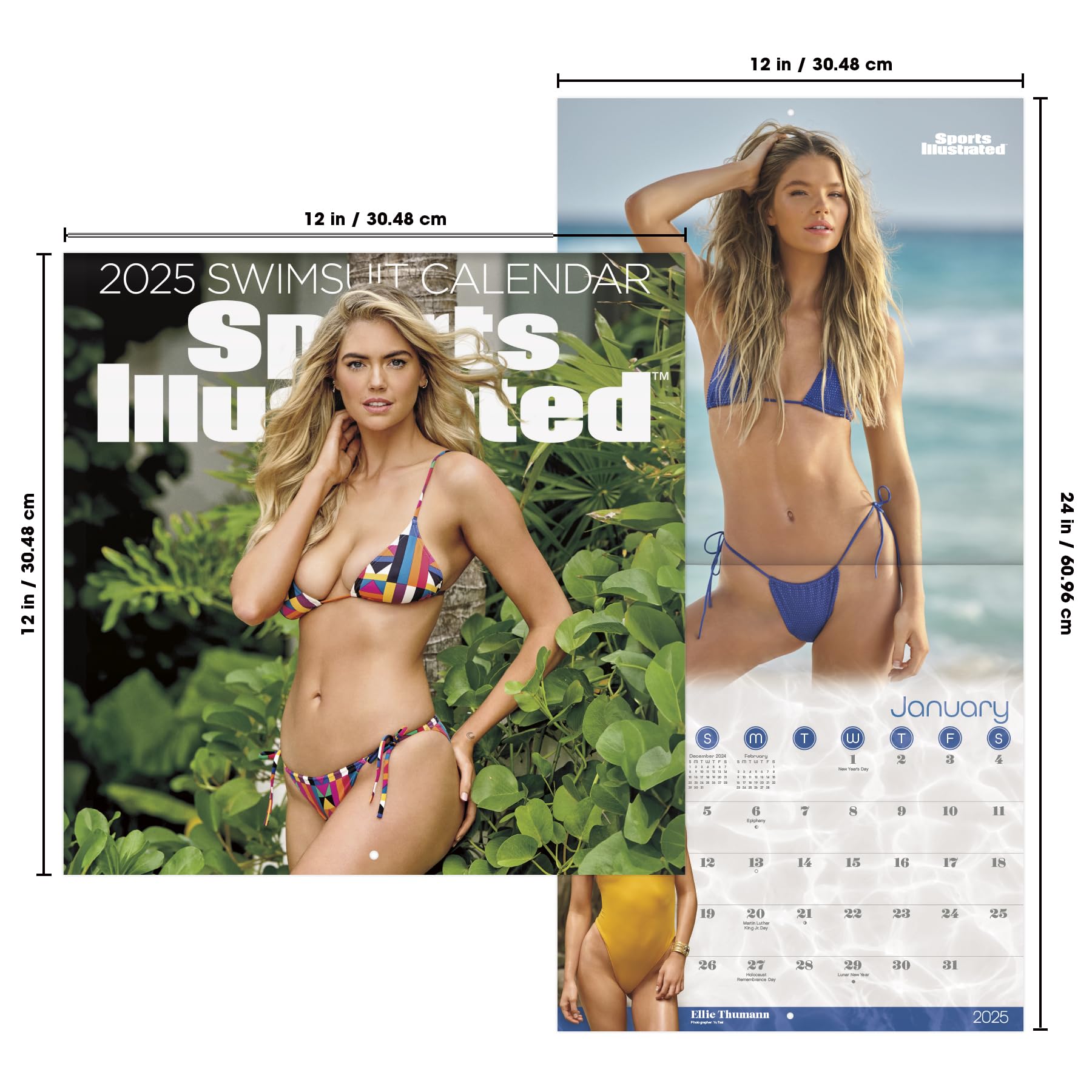 2025 Sports Illustrated Swimsuit Wall Calendar