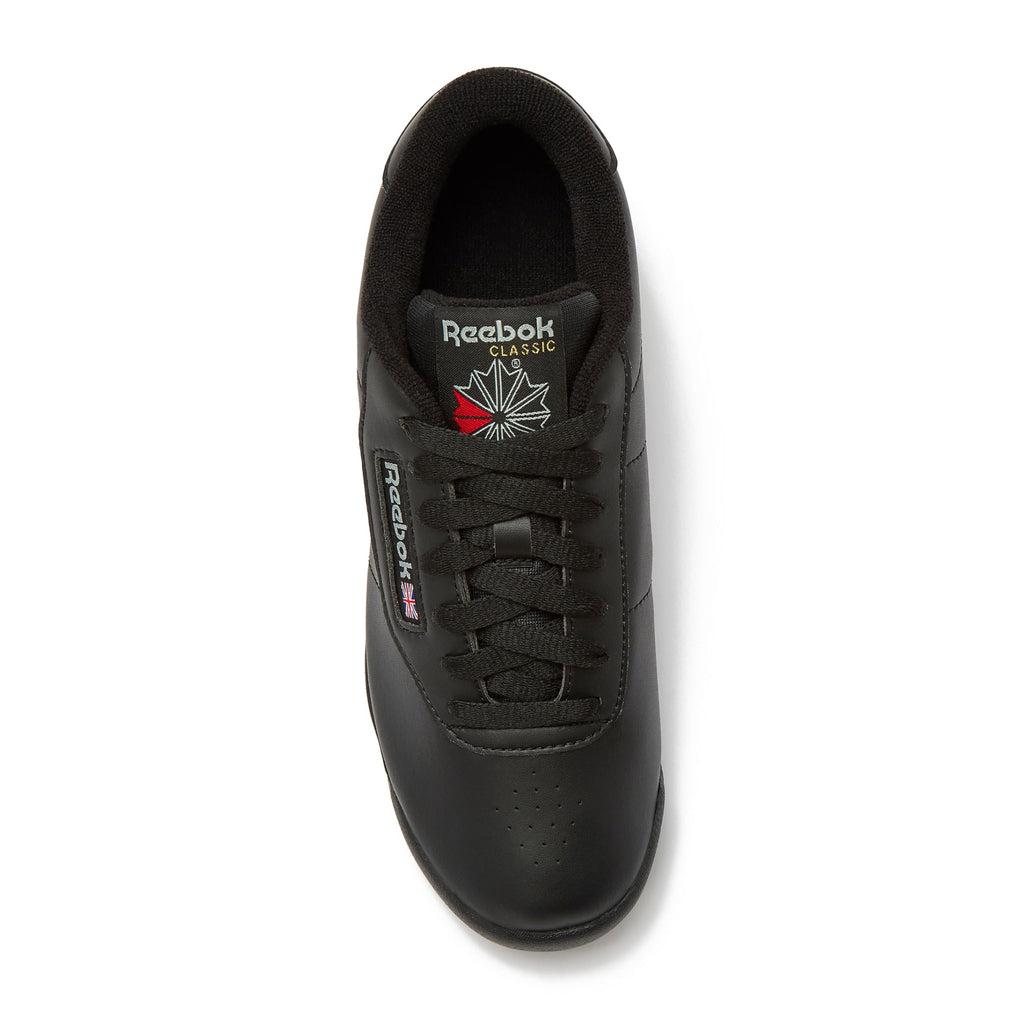 Reebok Princess Sneakers for Women, Comfortable Walking or Tennis Womens Shoes, Us-Black, 9.5 Wide