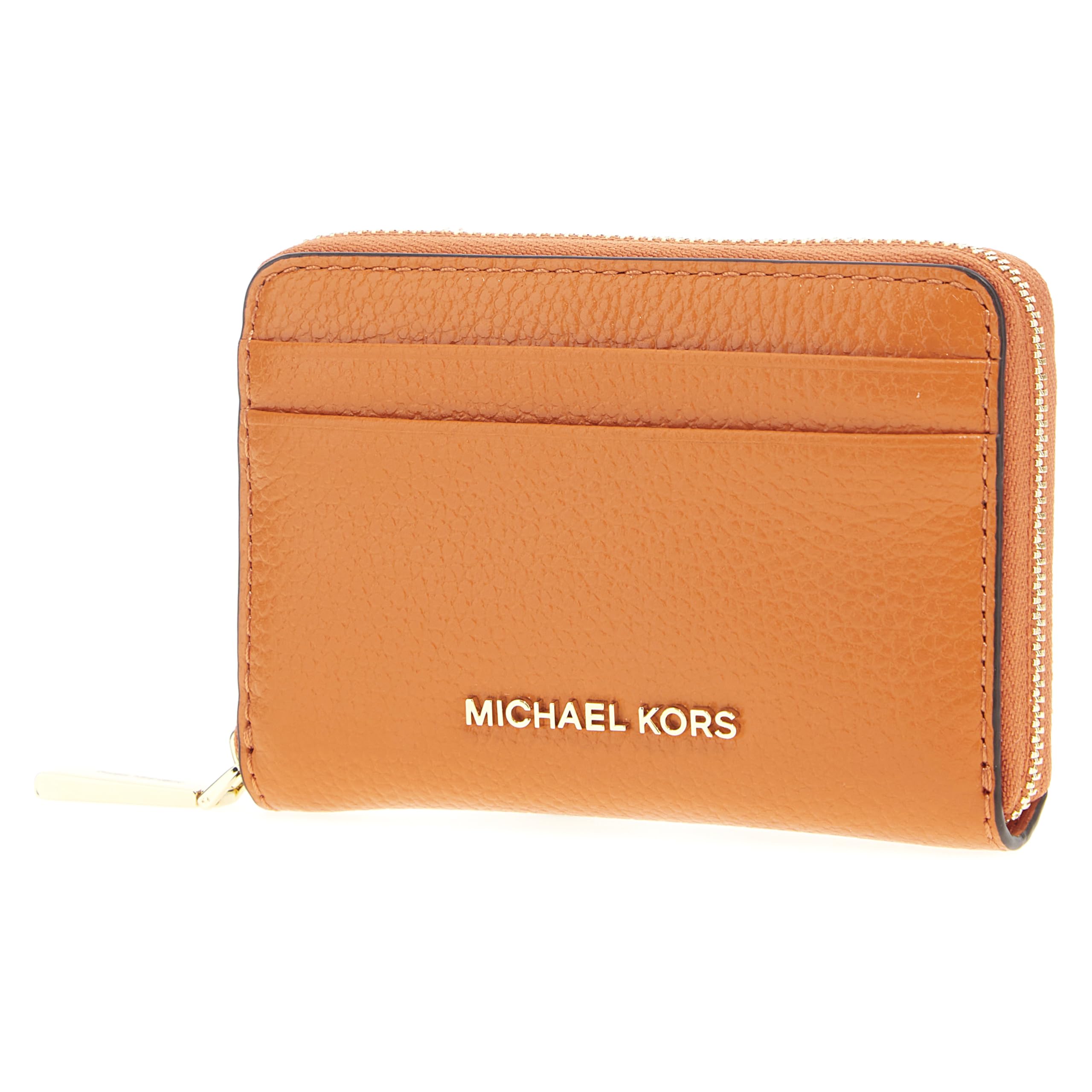 Michael Kors Women's Sm Za Coin Card Case Hand Bag, Orange Punch, One Size