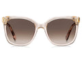 Kate Spade New York Kiya Sunglasses, Women's Trendy Rx-Able Square Sunglasses with 100% UV Protection Coating & Branded Travel Case