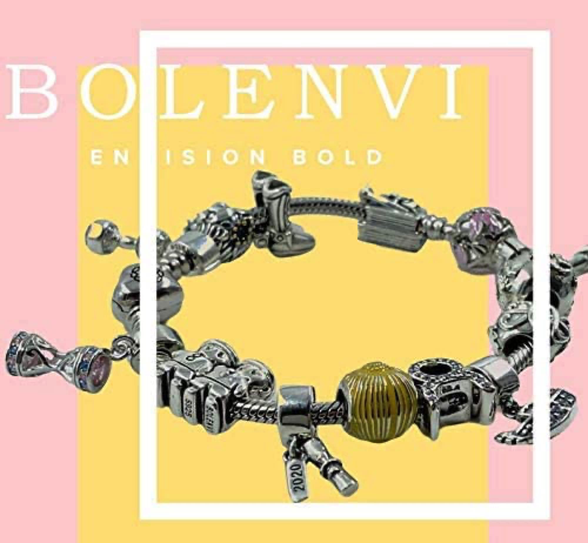European Snake Chain Charm Bracelet - Adjustable Sliding Clasp Stainless Steel 3mm Premium Snake Chain, Compatible with Pandora Charms Beads & Pendants - Sliding Bracelet For Women & Men