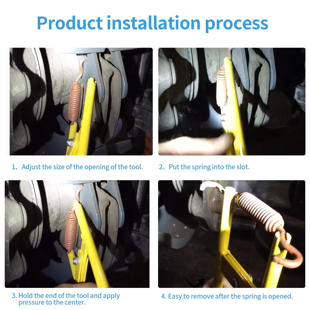 Mejiao Truck Brake Spring Tool,Heavy Duty Truck Brake Spring Install&Removal Tool,Anchor Pin Spings Installer LT890 LTI890 890