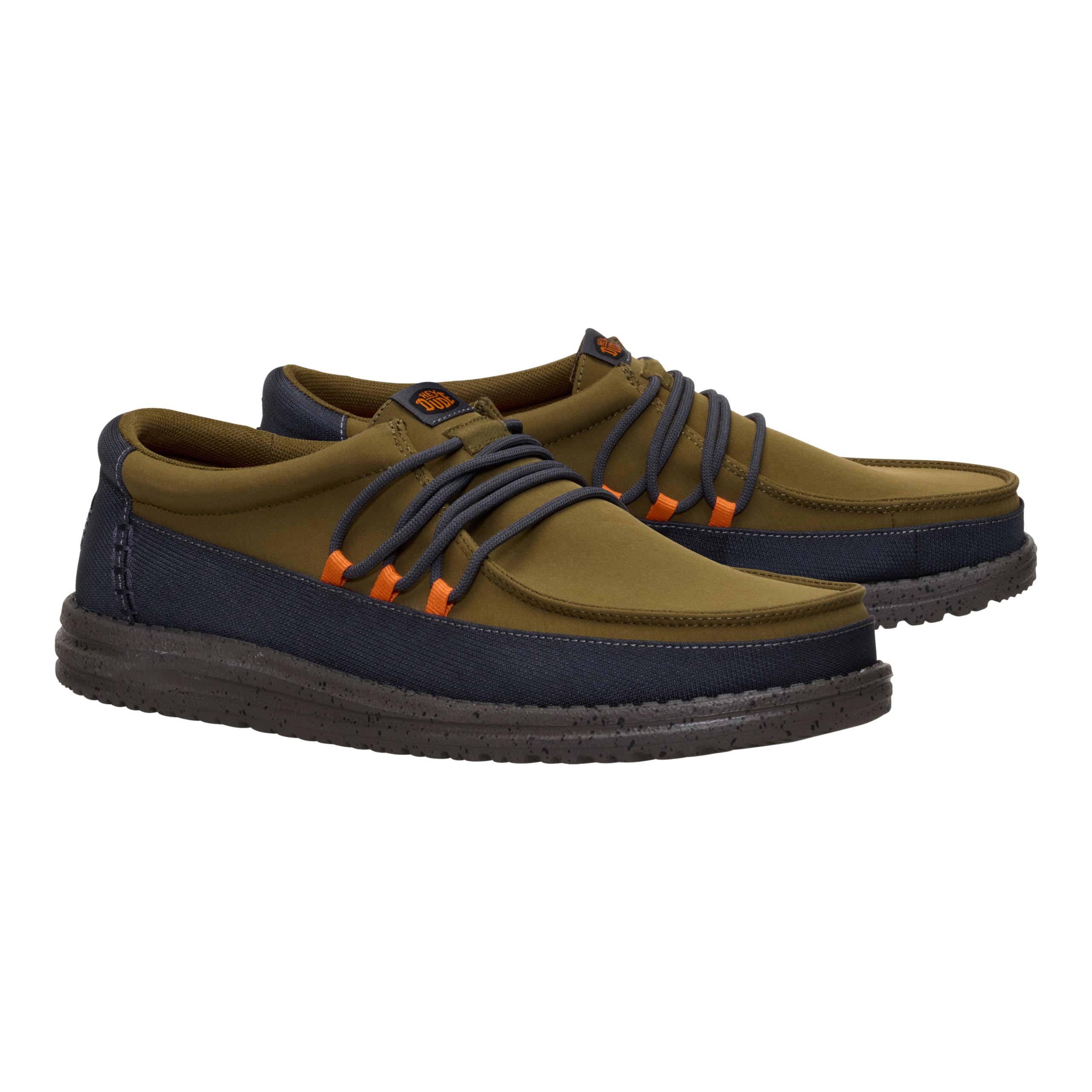 HEYDUDE Wally Guard - Dark Olive/Multi