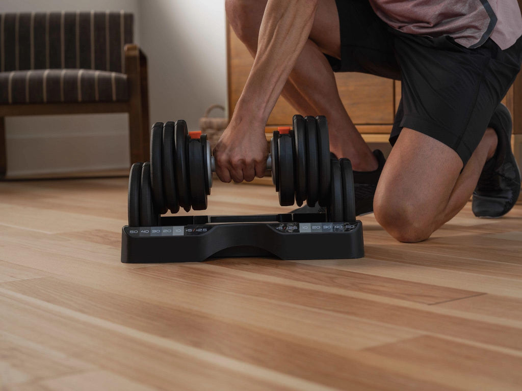 Nordictrack 55 lb Select-a-Weight Dumbbell Pair