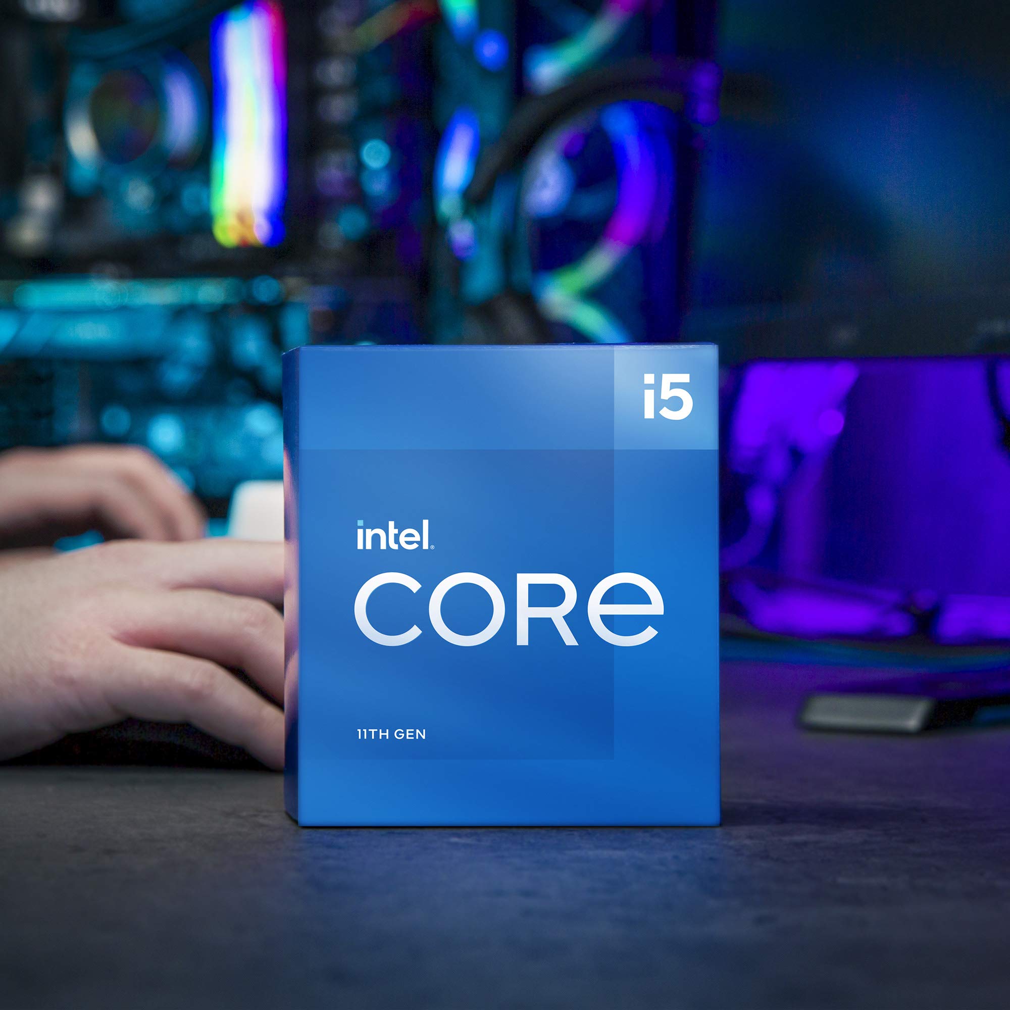 Intel® Core™ i5-11400 Desktop Processor 6 Cores up to 4.4 GHz LGA1200 (Intel® 500 Series & Select 400 Series chipset) 65W