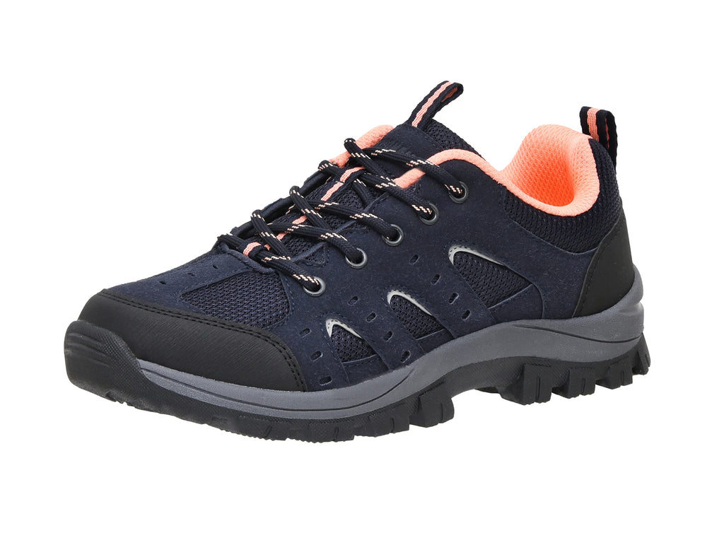 CUSHIONAIRE Brig Womens Hiking Shoes, Supportive Trail Shoes for Women with Waterproof Protection and Arch Support