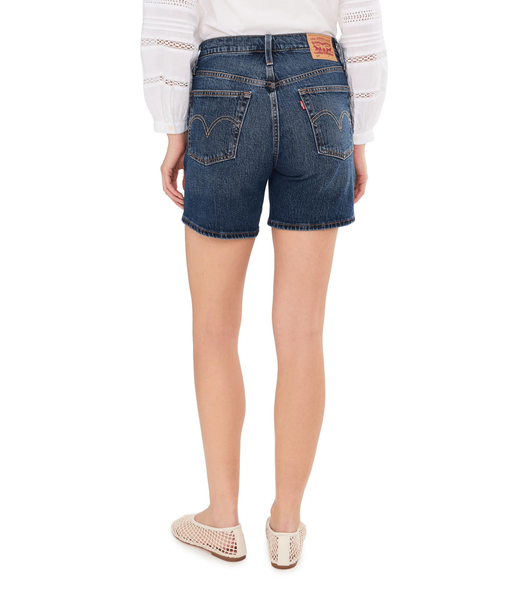 Levi's Women's 501 Mid-Thigh Shorts, (New) Believe Not (Shrink-to-fit - Stretch), 24, Standard