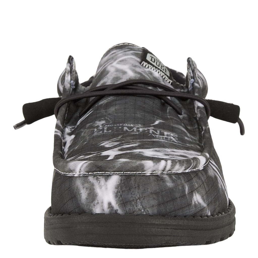 HEYDUDE Men's Wally Mossy Oak Elements | Men's Shoes | Men Slip-on Loafers | Comfortable & Light-Weight