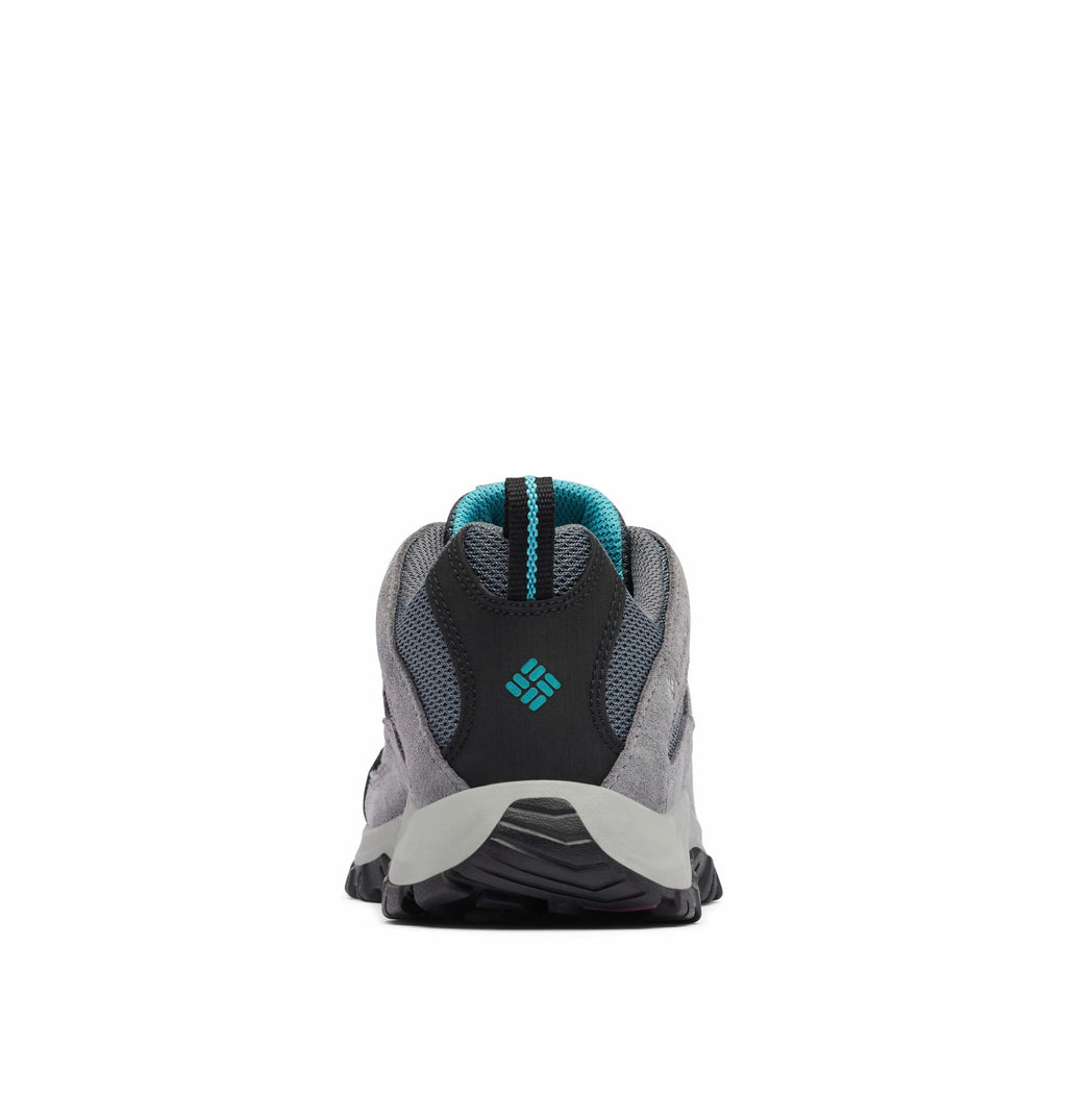 Columbia Womens Crestwood Hiking Shoe, Graphite/Pacific Rim, 9