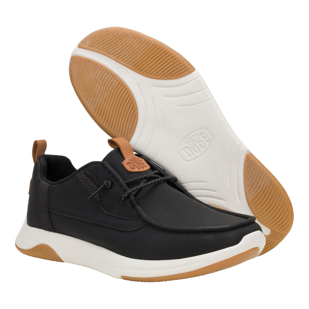 HEYDUDE Wally Drift Classic - Black/White