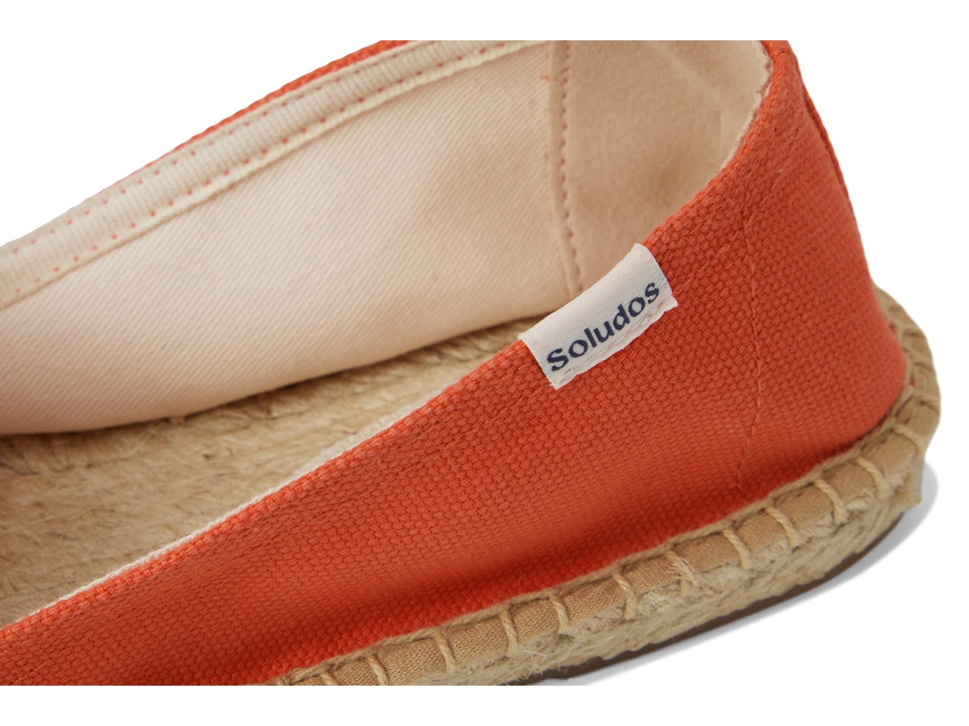 Soludos Women's Original Espadrille Flama Orange 8-8.5 Medium