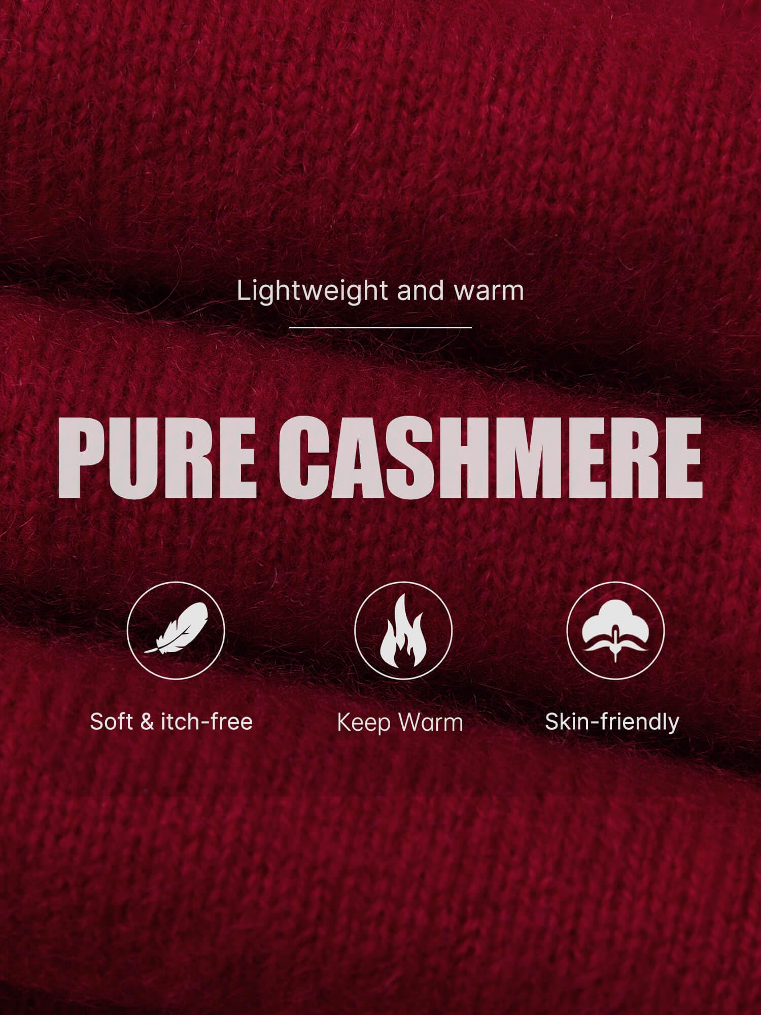 Chanyarn Women's 100% Pure Cashmere Cardigan Crew Neck Long Sleeve 2025 Fall Winter Warm Soft Knit Cardigan Sweater (Wine Red26107,M)