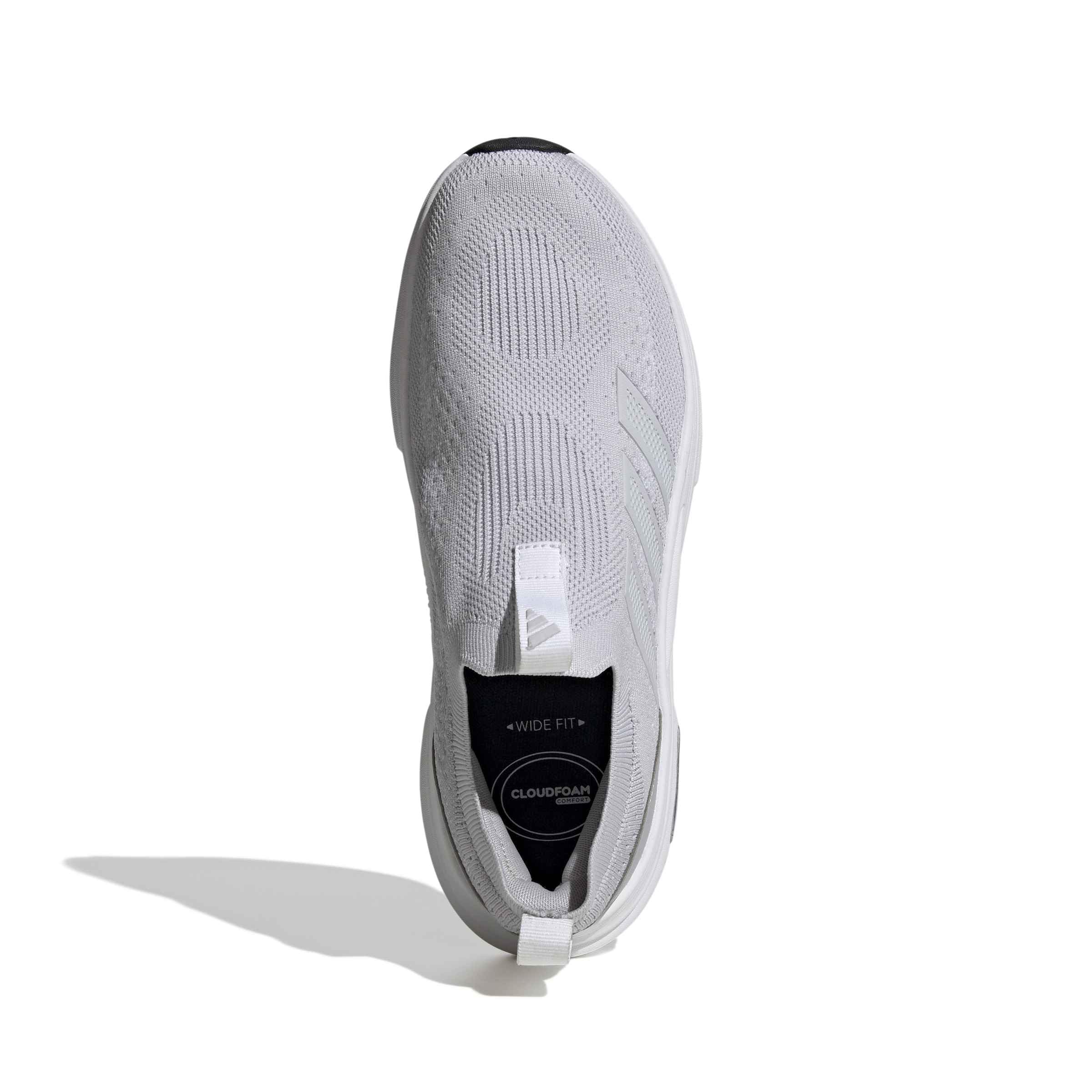 adidas Men's Cloudfoam Cuxxion - Sock, Solid Grey/Dash Grey/White, 10.5