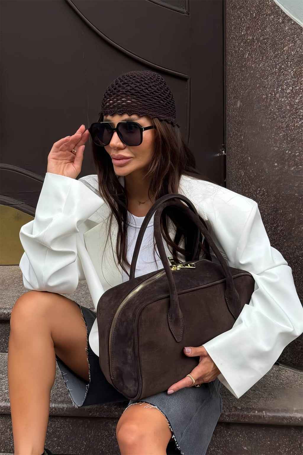 GUVIVI Retro Aviator Sunglasses for Women Men 2026 Square Top Bar Sun Glasses Sunnies 70s Lightweight Shades